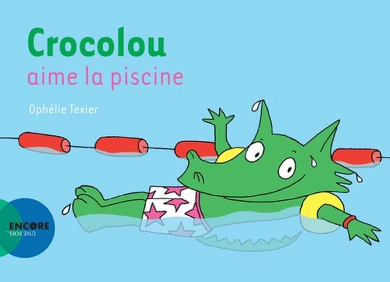 Crocolou aime la piscine