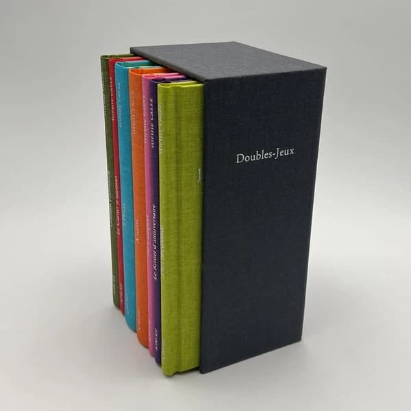 Coffret Sophie Calle ; doubles-jeux : 7 volumes