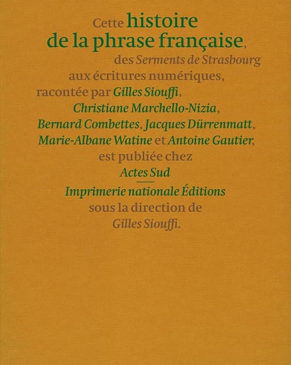Une histoire de la phrase française : Des Serments de Strasbourg aux écritures numériques