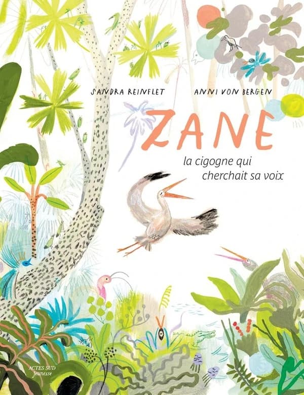 Zane la cigogne qui cherchait sa voix