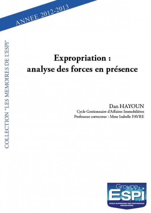 Expropriation : analyse des forces en présence