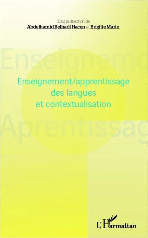 Enseignement-apprentissage des langues et contextualisation