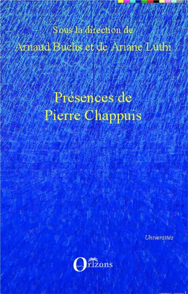 Présences de Pierre Chappuis