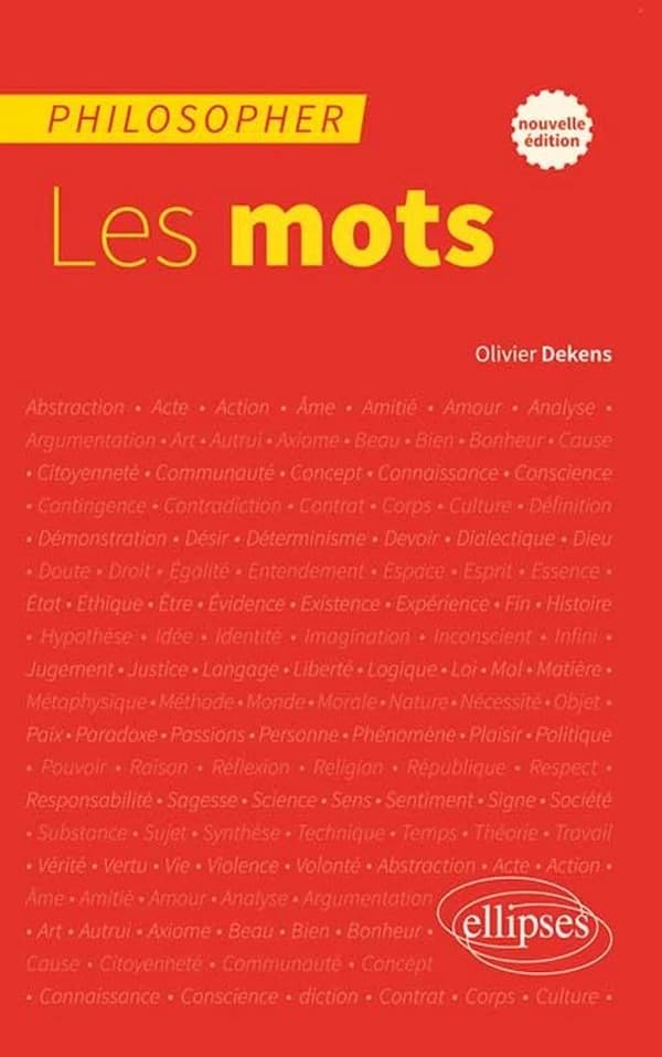 Les mots (Nouvelle éd.) Olivier Dekens