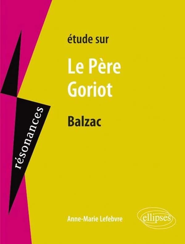 Étude sur Honoré de Balzac, "Le père Goriot"