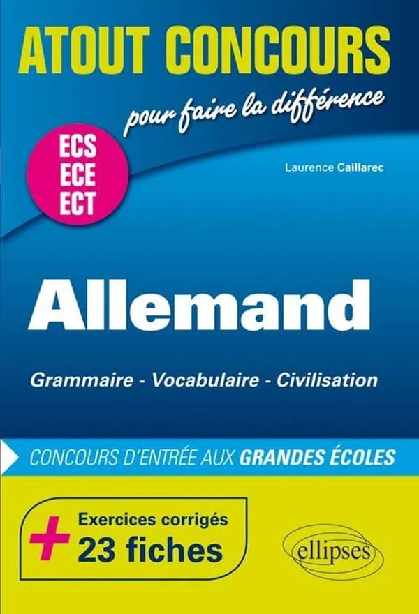 Allemand : concours d'entrée aux grandes écoles