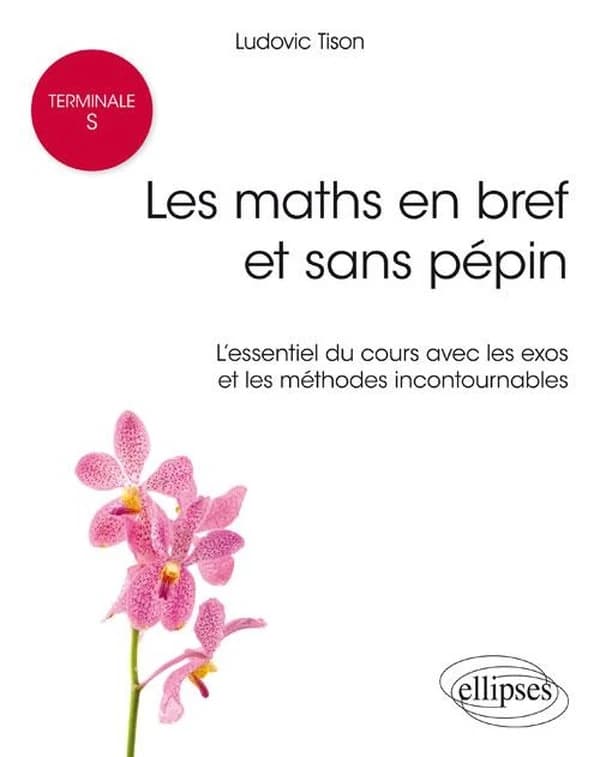 Les maths en bref et sans pépins ; terminale S ; l'essentiel du cours avec les exos et méthodes incontournables