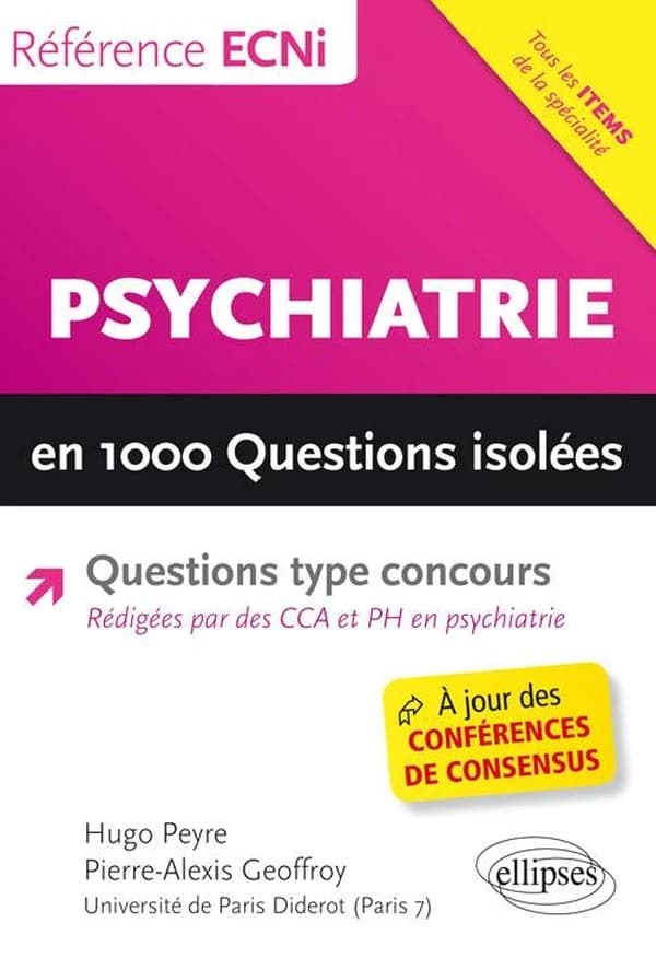 Psychiatrie : en 1000 questions isolées