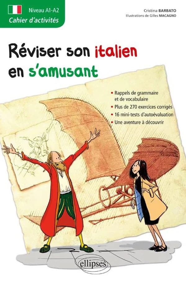 Réviser son italien en s'amusant : cahier d'activités