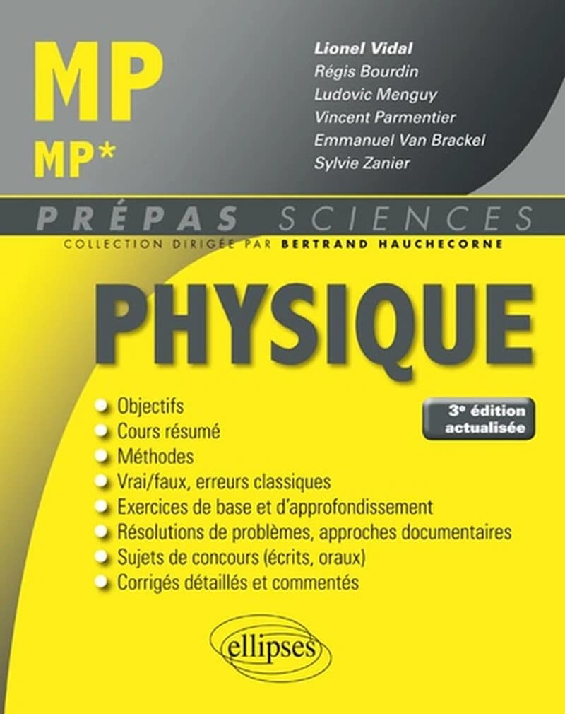 Physique MP -PrépaSciences (EXTR)