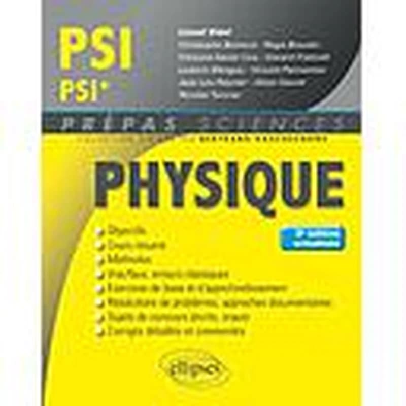 Physique PSI
