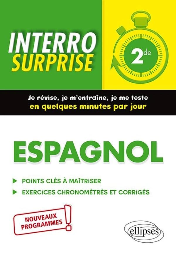 Interro surprise : espagnol ; 2de