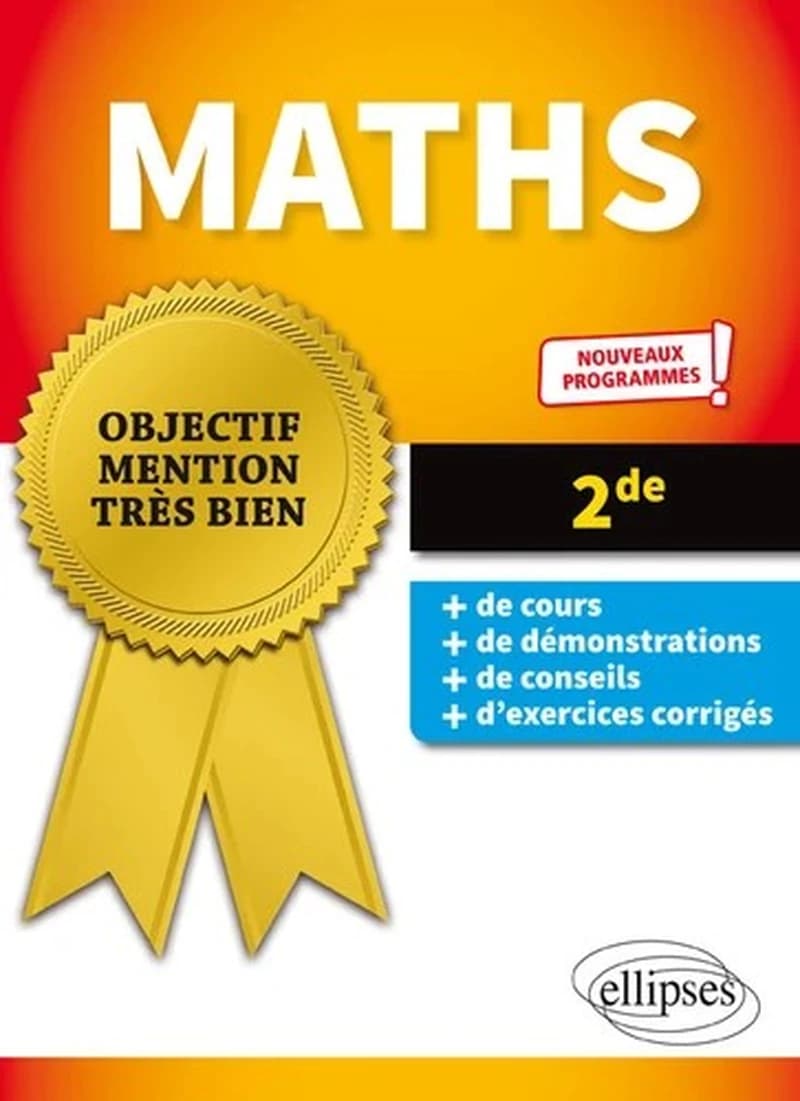 Mathématiques ; 2de (édition 2019)