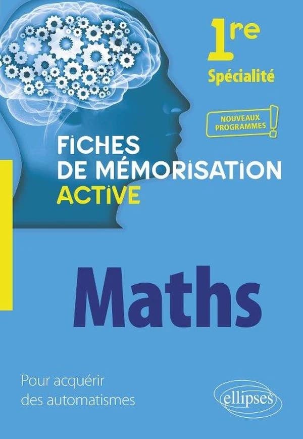 Spécialité mathématiques : première ; nouveaux programmes
