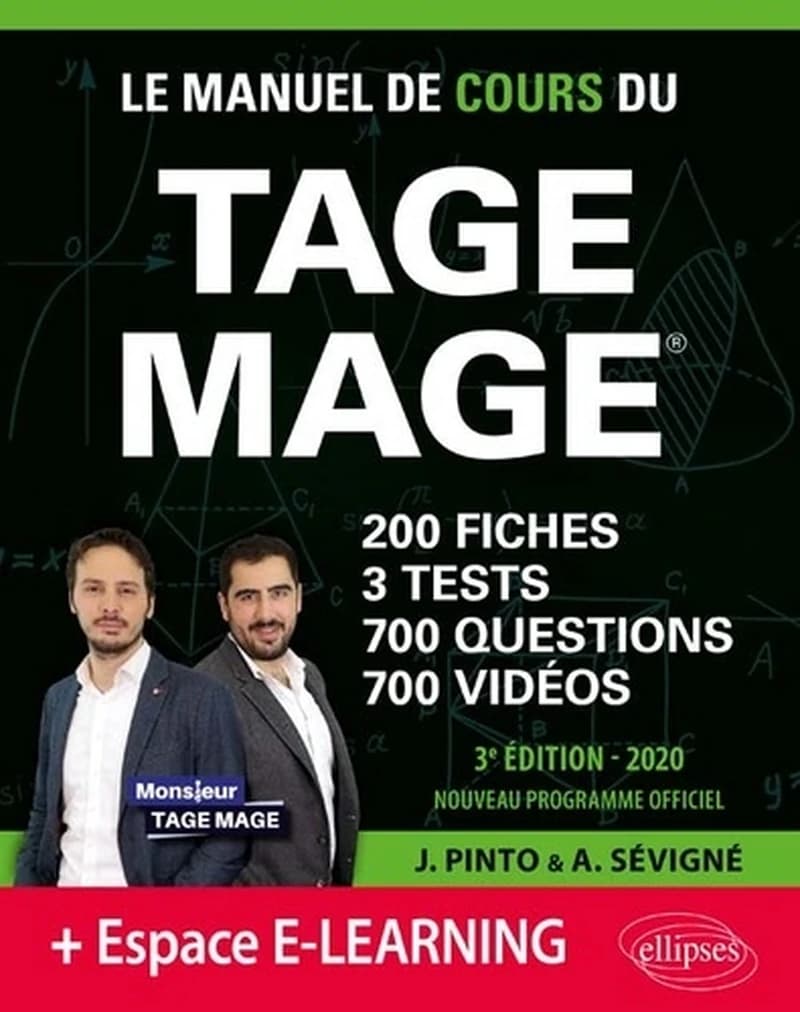 Le Manuel de Cours du TAGE MAGE