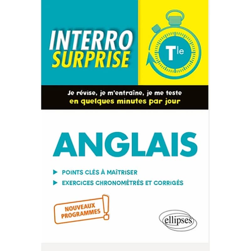 Interro surprise : anglais ; classe de terminale, nouveaux programmes