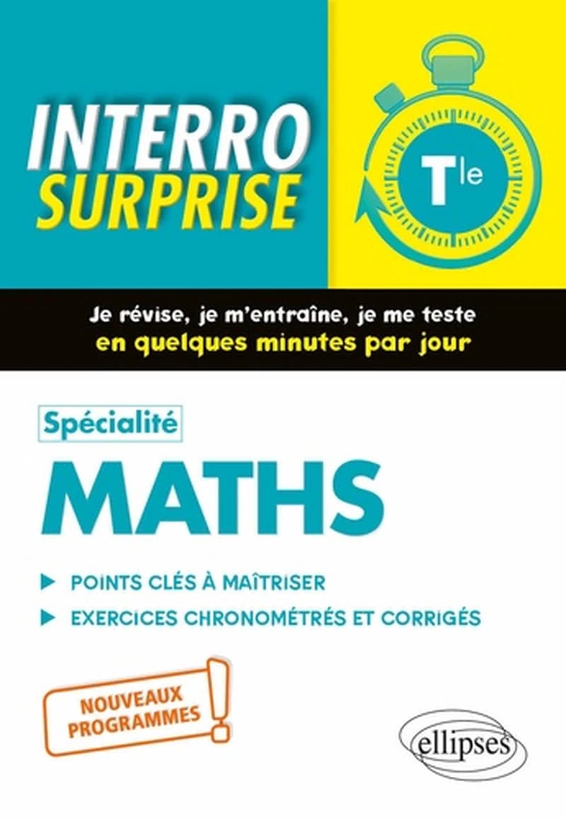 Spécialité Maths Tle : Nouveaux programmes
