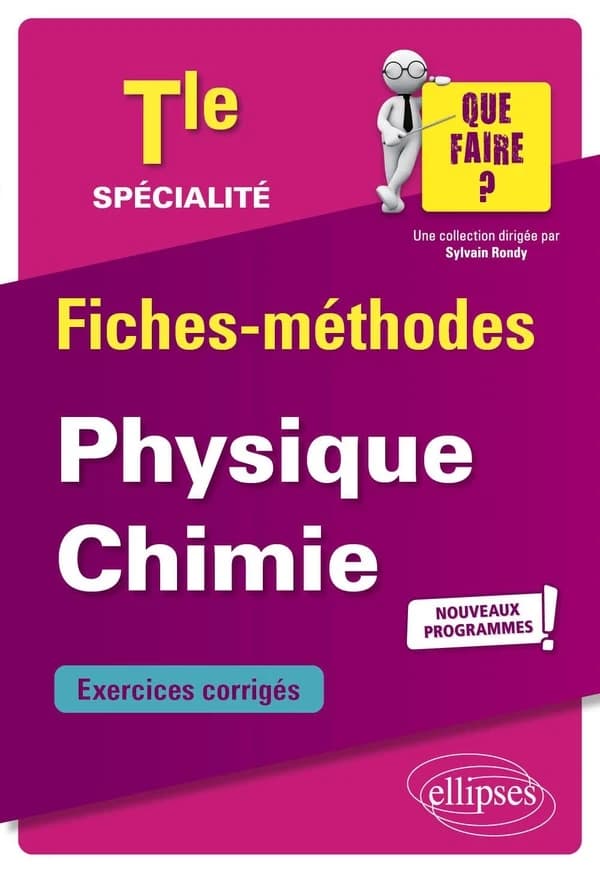 Spécialité physique-chimie ; terminale