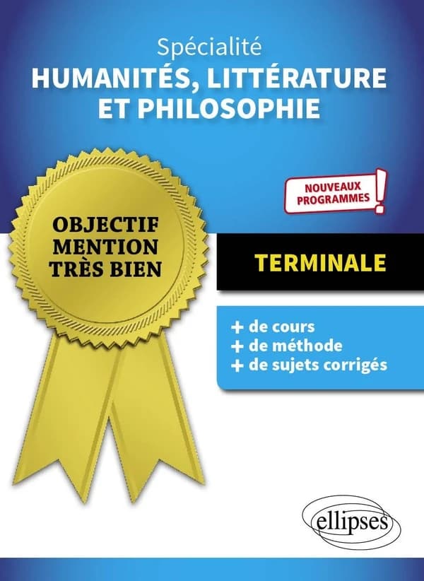 Spécialité humanités, littérature et philosophie : terminale, nouveaux programmes