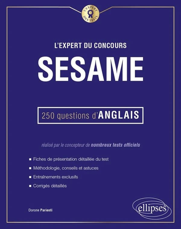 L'expert du concours SESAME : 250 questions d'anglais