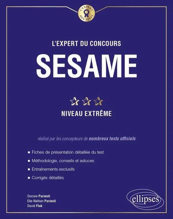 L'expert du concours SESAME : niveau extrême : 11 tests blancs