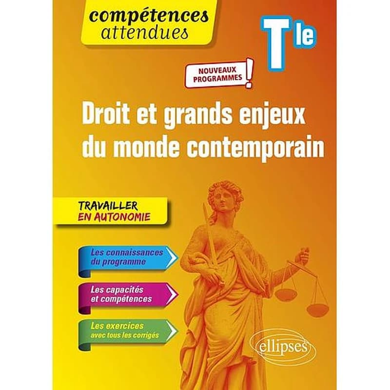Droit et grands enjeux du monde contemporain ; terminale