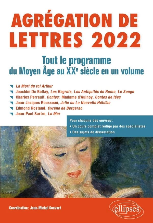 Agrégation de lettres 2022 : tout le programme du Moyen âge au XXe siècle en un volume