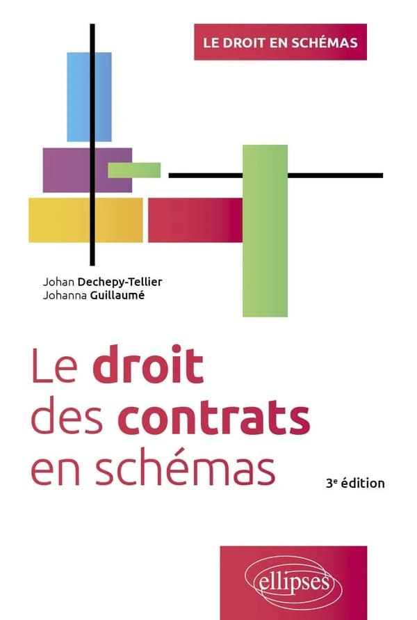 Le droit des contrats en schémas (3e éd.) Johan Dechepy-Tellier,... Johanna Guillaumé,...