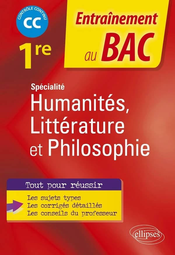Spécialité humanités, littérature et philosophie : première