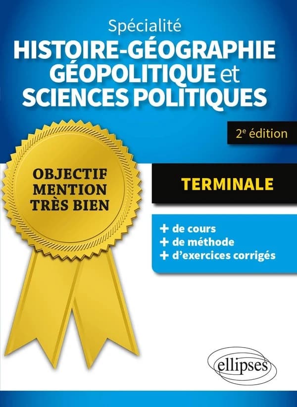Spécialité histoire-géographie, géopolitique et sciences politiques : terminale