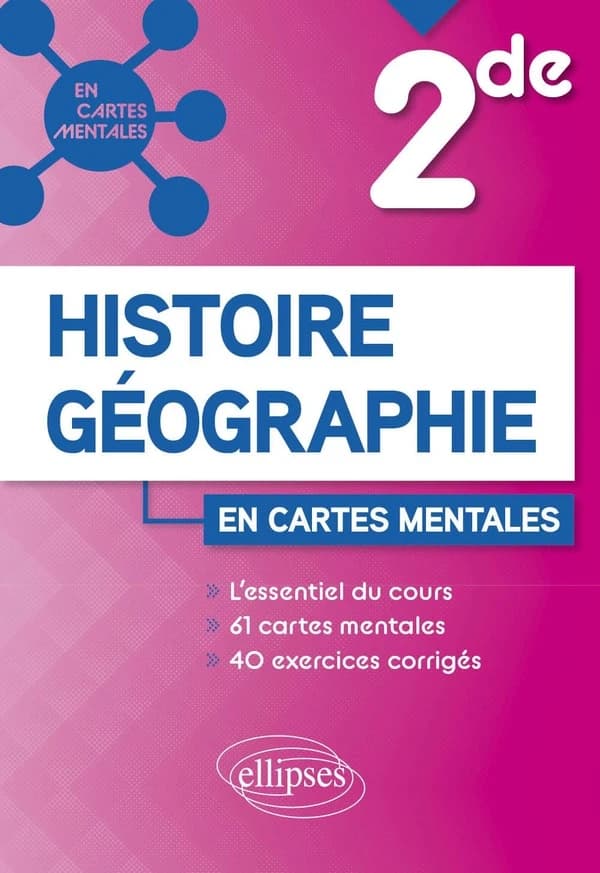Histoire-géographie en cartes mentales : 2e