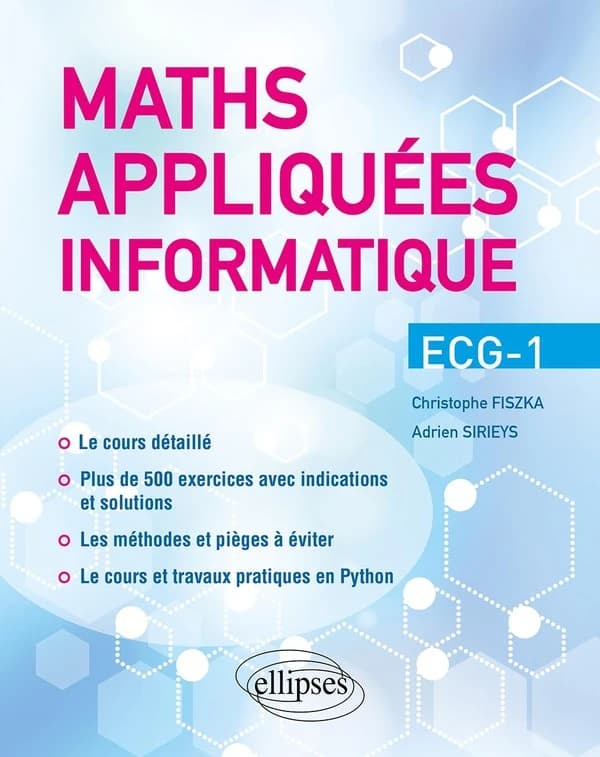 Maths appliquées, informatique : ECG-1