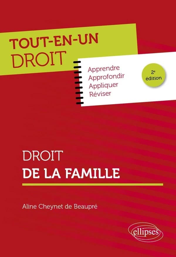 Droit de la famille (2e éd.) Aline Cheynet de Beaupré