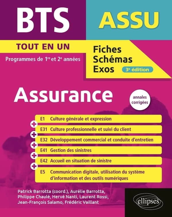 BTS assurance (3e édition)