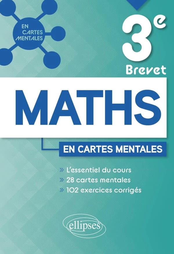 Maths en cartes mentales : 3e