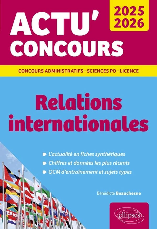 Relations internationales, 2025-2026