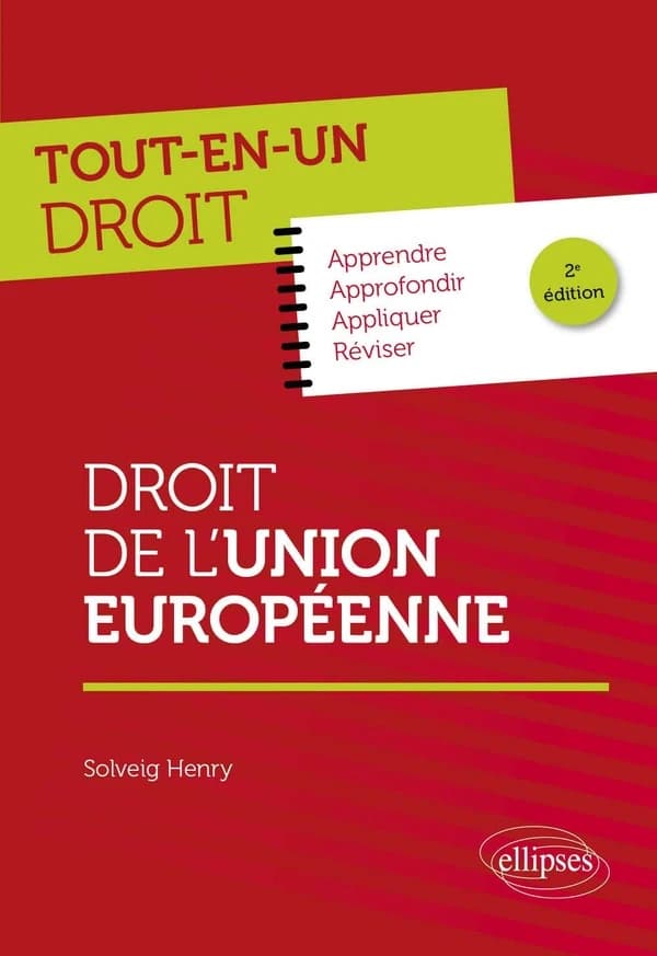Droit de l'Union européenne (2e éd.) Solveig Henry