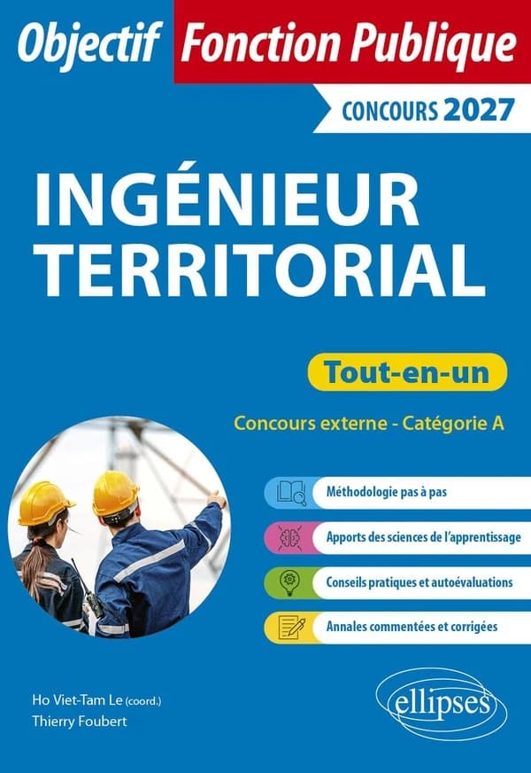 Ingénieur territorial : tout en un : concours externe : catégorie A