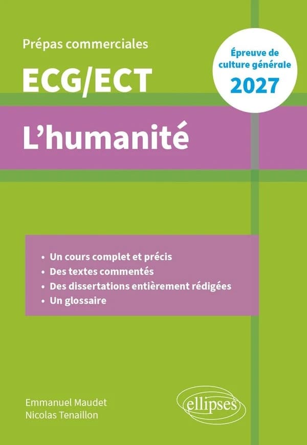 L'humanité. : Épreuve de culture générale (2027)