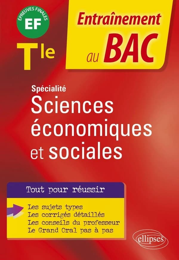Spécialité Sciences économiques et sociales Tle