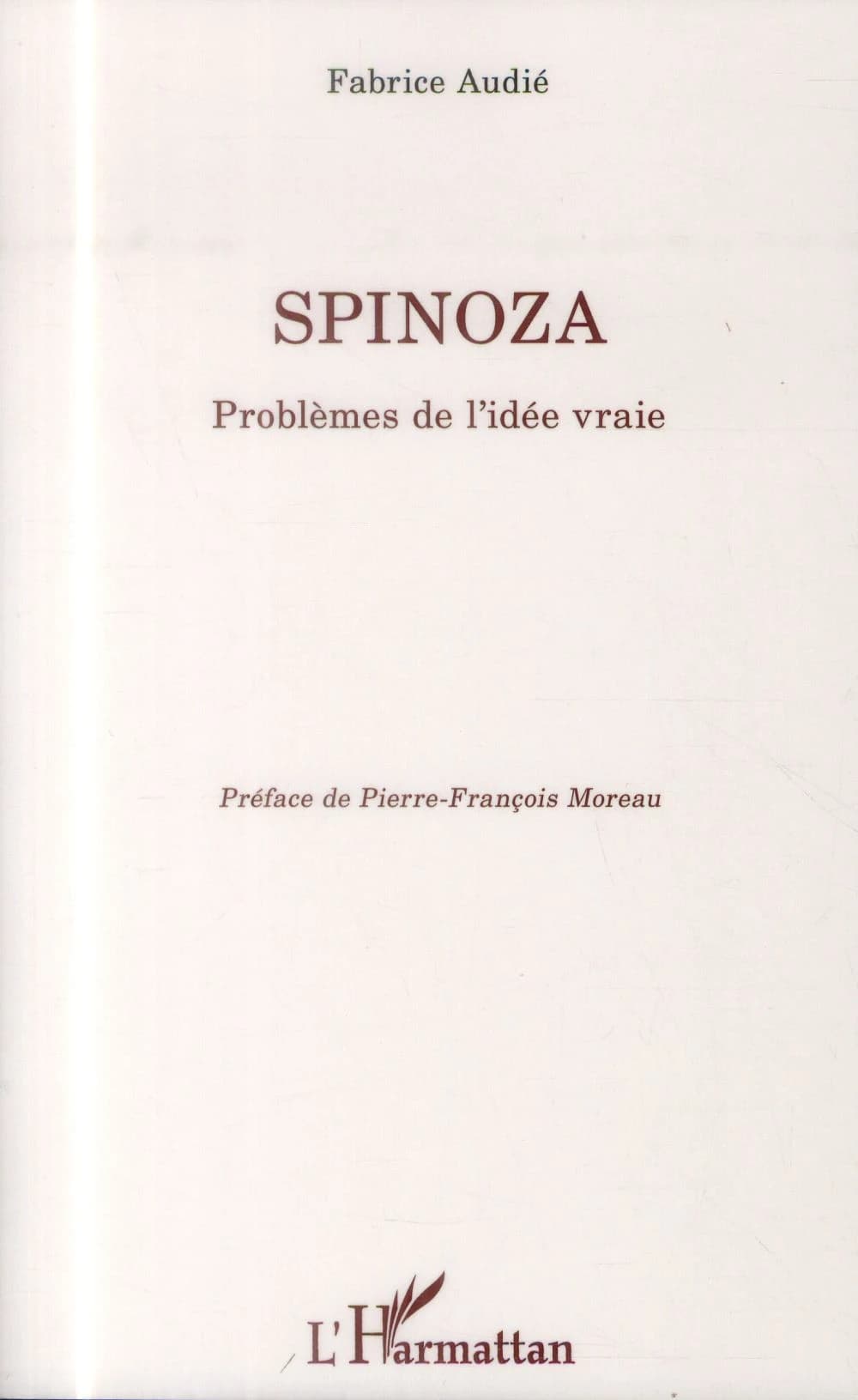 Spinoza : problèmes de l'idée vraie