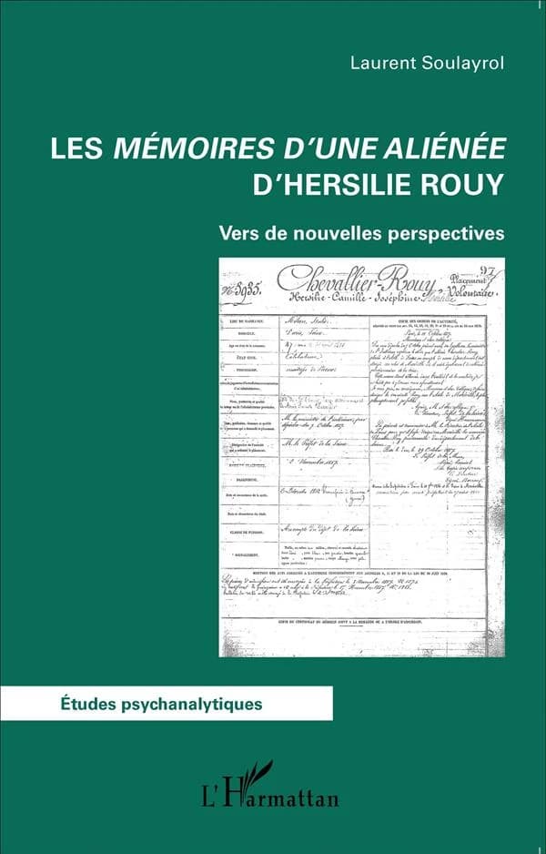 Les "Mémoires d'une aliénée" d'Hersilie Rouy : vers de nouvelles perspectives