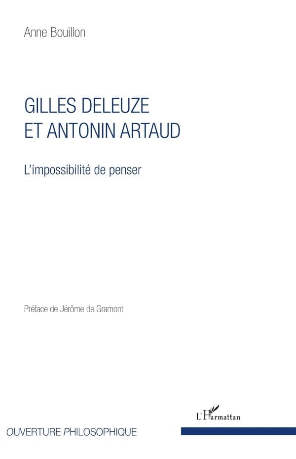Gilles Deleuze et Antonin Artaud : l'impossibilité de penser