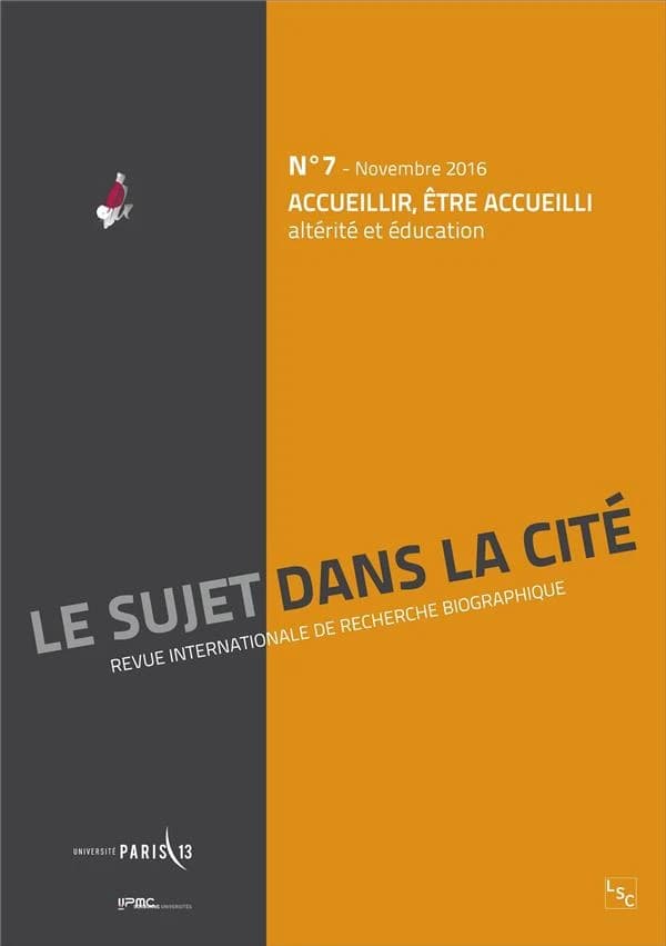 Acueillir, être accueilli ; altérité et éducation