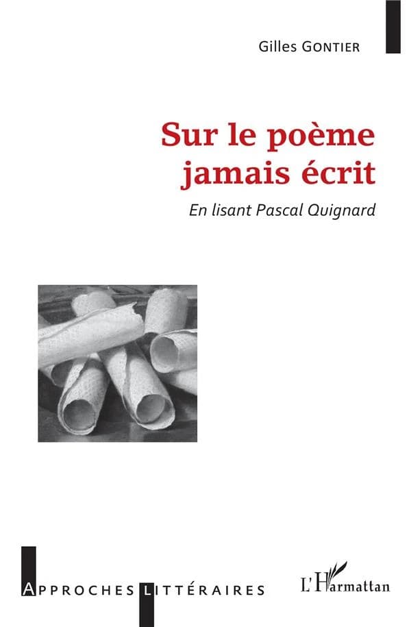 Sur le poème jamais écrit : en lisant Pascal Quignard