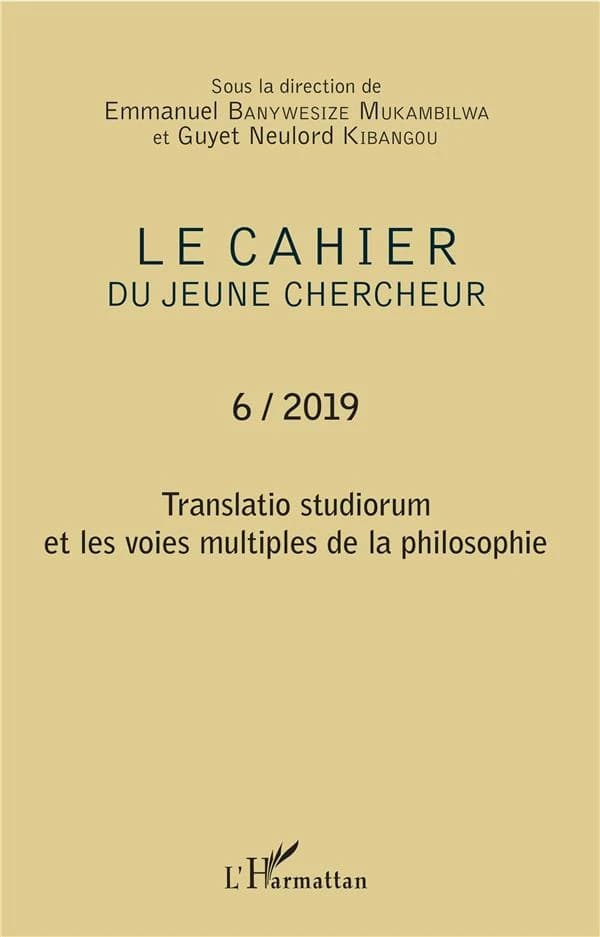 Translatio studiorum et les voies multiples de la philosophie (édition 2019)