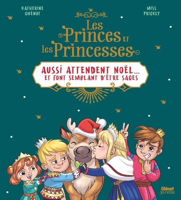 Les princes et les princesses aussi attendent Noël et font semblant d'être sages