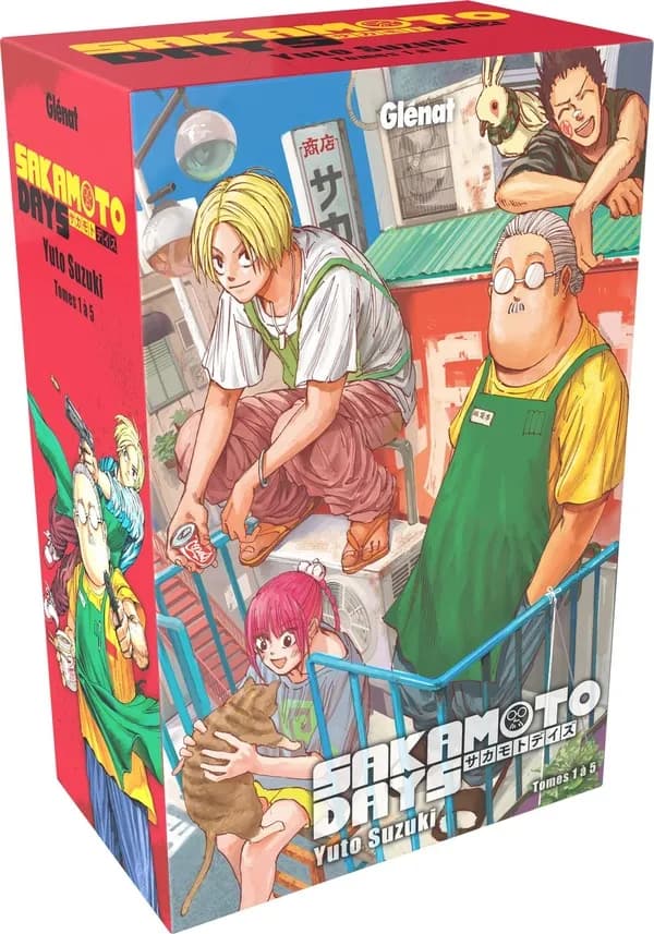 Sakamoto days : coffret Tomes 1 à 5 : Starter Box