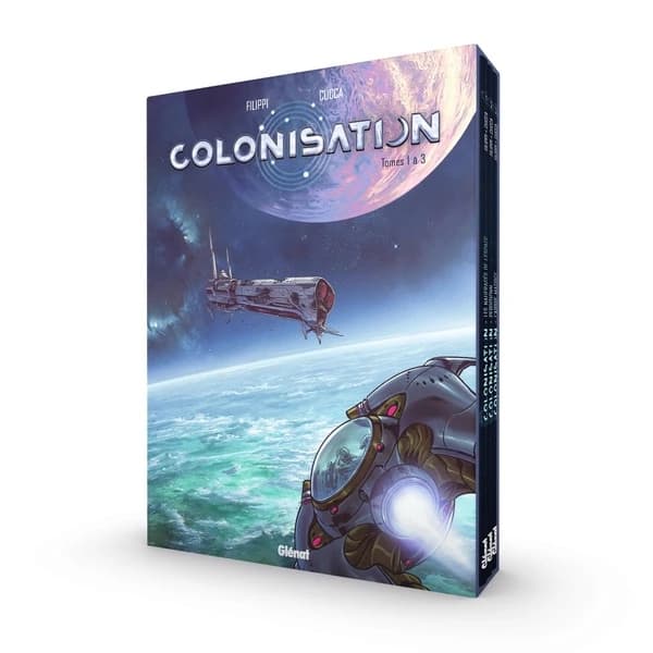 Coffret en 3 volumes : Tome 1, Les naufragés de l'espace ; Tome 2, Perdition ; Tome 3, L'arbre matrice. Avec 1 poster exclusif