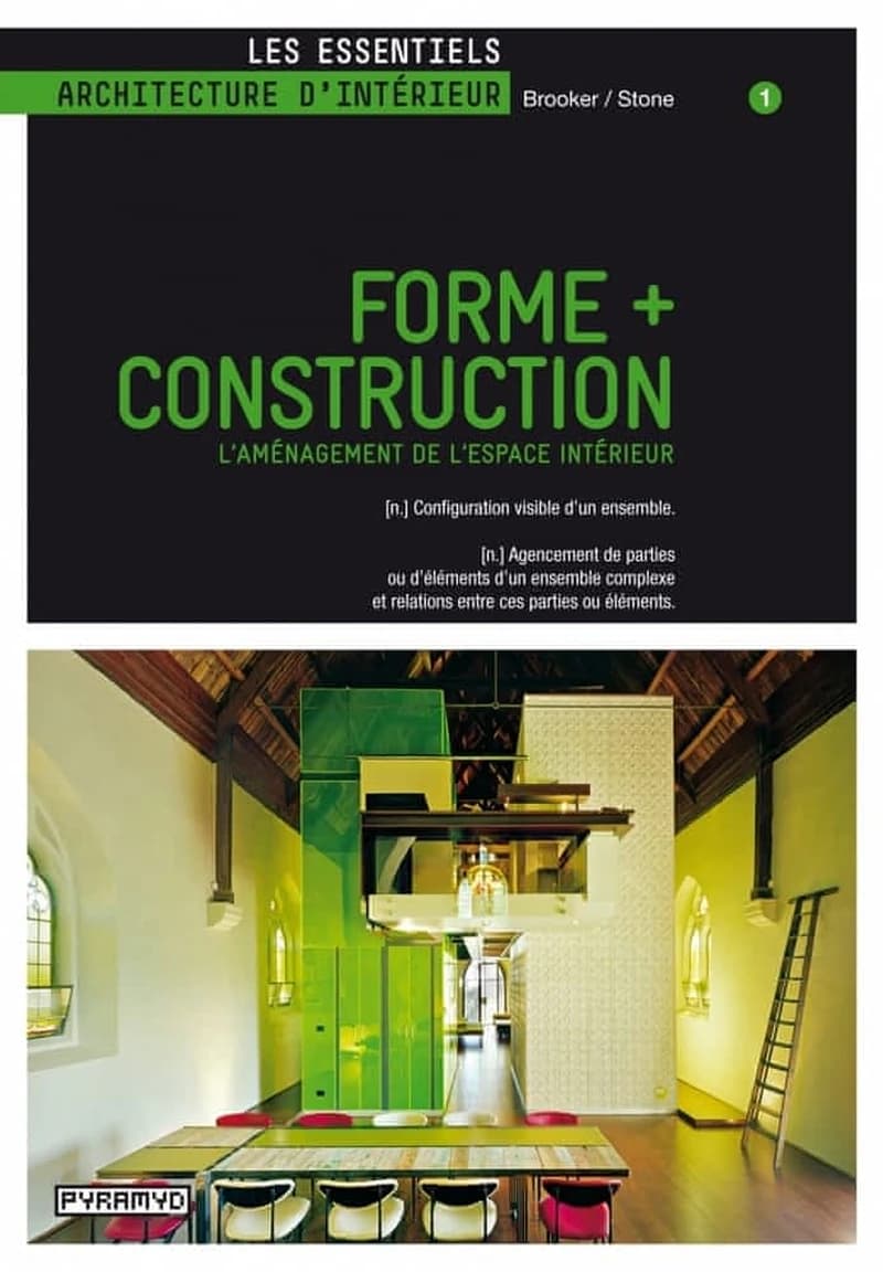 Forme + construction : l'aménagement de l'espace intérieur...
